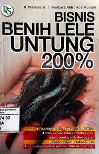 Image of Bisnis Benih Lele Untung 20%
