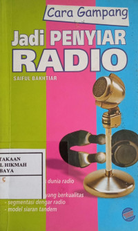 Image of Cara Gampang Jadi Penyiar Radio