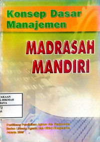 Image of Konsep dasar Manajemen Madrasah Mandiri