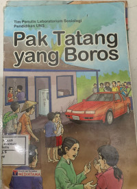 Image of Pak Tatang yang Boros