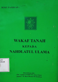 Image of Wakaf Tanah kepada Nahdlatul Ulama